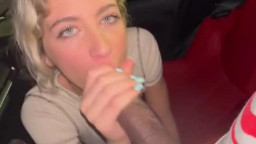 OnlyFans - Cameron Rae - Sucks BBC By Car In Public Street